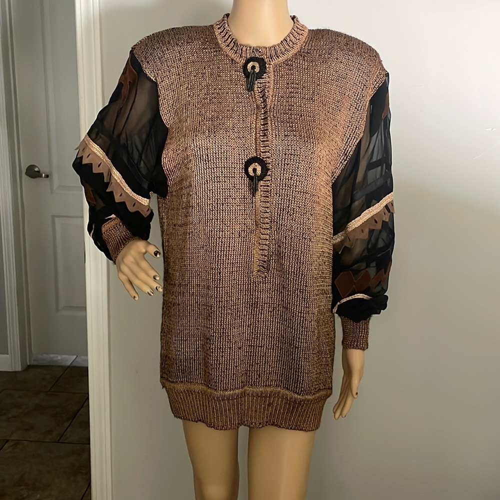 Marsha De Arriaga Beautiful RARE Vintage Sweater XL